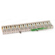 PPHD-1U-48-C6A-SH-110D - Патч-панель для установки в рэк 19", экранированные RJ45 и корпус