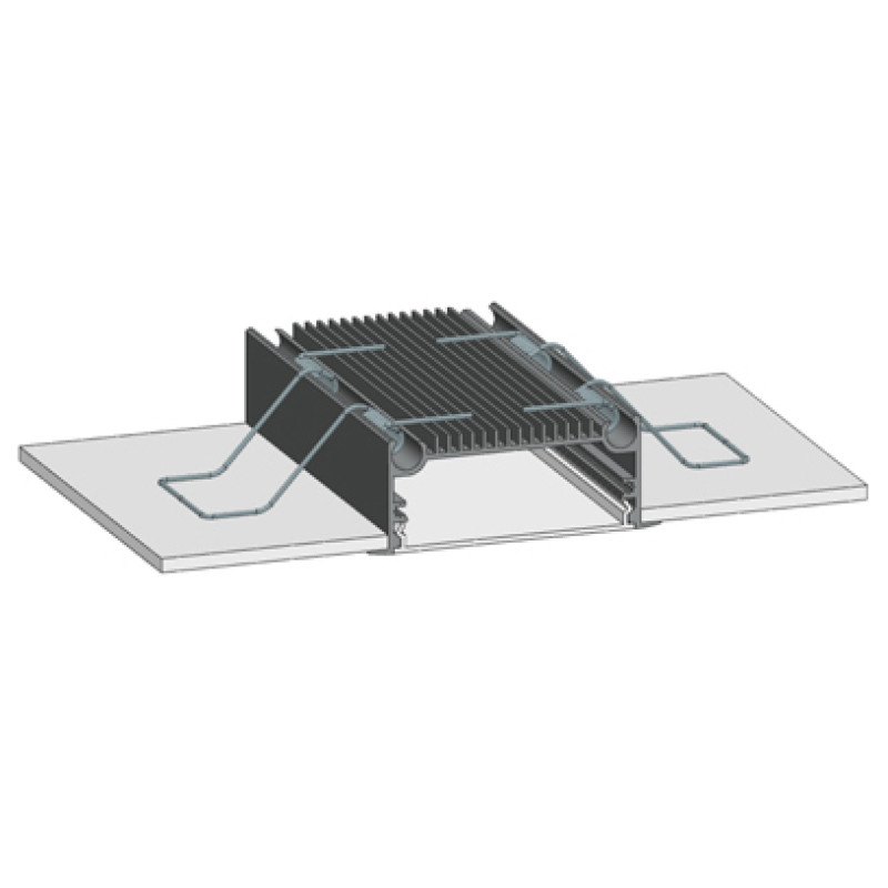 ЛСВ-70 - LED-профиль, врезной (РС70-3 матовый)