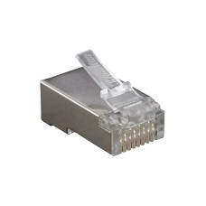 RJ45-MP8(8C)-FS-C5 - Разъем Rj45 кабельный под витую пару FTP, 5е кат., экранированный