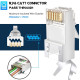 RJ45-ZTM-CAT7-PSDJ - Разъем RJ45 8P8C проходной штекер для витой пары Cat6A-Cat7