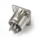 XLR-P4M - Панельний роз'єм XLR-P4M, D-посадка, штекер 4 контакти, пайка, MOCO (КНР)