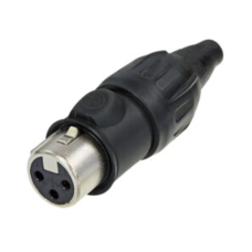 NC3FX-TOP - Роз'єм XLR, кабельний, X-TOP "True Outdoor Protection", гніздо, 3 контакти