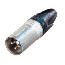 NC3MXX-HA - Роз'єм XLR3 штекер кабельний, обтискний контакт, 3 контакти, контакти-покриття срібло