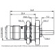 J01013B0008 - Разъём TNC гнездо, обжим, панельный/кабельный, 75 Ом, G4 (RG-179B/U), посадка Z04