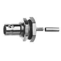 J01001C0045 - Роз'єм BNC кабельний/панельний, гніздо, обжим, 50 Ом, G8 (RD-316), посадка Z04