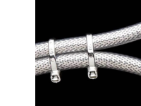 декоративне кабельне обплетення з імітацією срібла