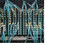 підключення оптичних роз'ємів в серверній 