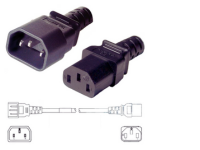 фото роз’єму живлення IEC 320 зі схемою