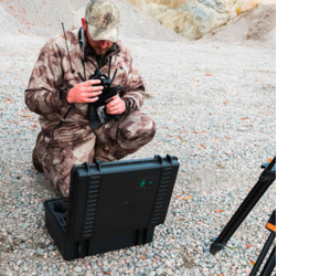 фото використання кейсу для дрону в польових умовах