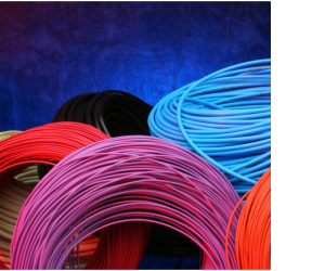 фото силіконових кабелів з різними кольорами ізоляцій