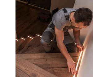 підсвітка лед стрічкою на 24 вольт