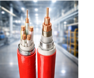 фото різних типів термостійких коаксіальних кабелів 