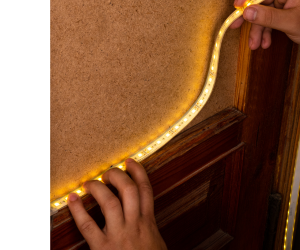 монтаж світлодіодної стрічки в домашніх умовах