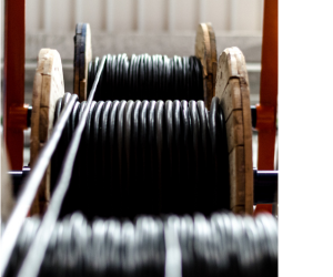 катушки с силиконовыми кабелями