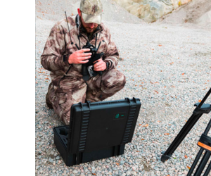 переноска оборудования в защитном кейсе