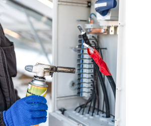 использование термоусадки в электрическом щите