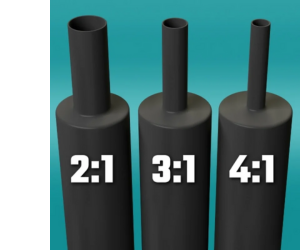 фото с разными коэффициентами усадки трубок