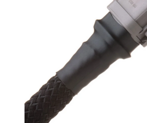 чёрная термоусадка из витона 