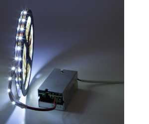 підключення лед стрічки до блоку живлення