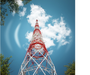 передача радіосигналу вежею