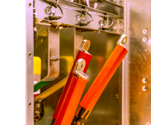 використання різнокольорових термозбіжних трубок 