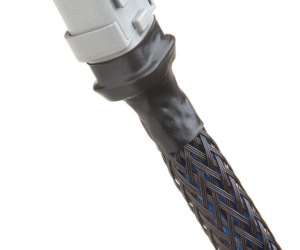 термоусадочная трубка Kynar на проводе  