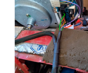 монтаж термоусадочной трубки Kynar 