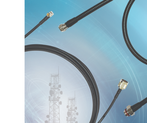 фото коаксиальных кабелей на фоне радиовышки