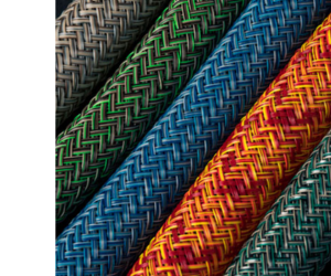 фото декількох видів декоративних кабельних обплетень