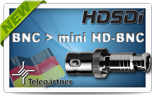 Фото Новый адаптер для перехода с BNC штекера на mini HD-BNC штекер