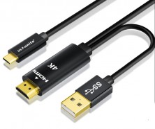 Фото Кабель перехідний з HDMI на USB Type-C, 4K 2 м HDMI2USB-C4K-02 I-Taki (Південна Корея)