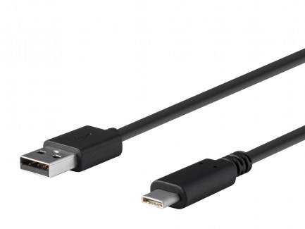 Фото1 MNP-USBC2A.. Переходной кабель USB 2.0 (тип C) штекер > USB 2.0 (тип A) штекер