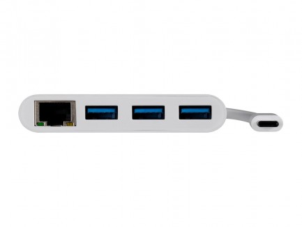 Фото3 MNP-USBC-HUB 3-портовый USB Хаб-адаптер USB 3.0 (тип С) штекер > 3х гнездо USB 3.0 (тип А) + гнездо 