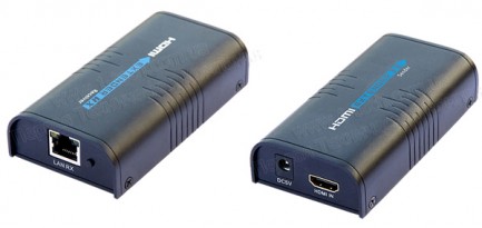 Фото1 LKV373 - Удлинитель линий HDMI (версия 1.3) по одному кабелю витая пара (5/5e/6 Кат) на длины до 120