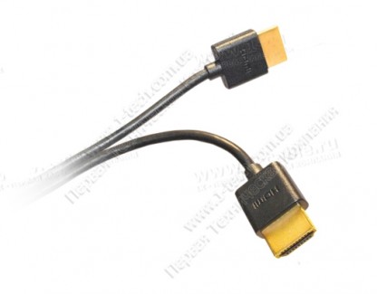 Фото5 HDMIC-MM-0.. Компактный эластичный кабель HDMI с Fast Ethernet, серия Compact, штекер (тип A) > штек