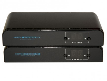 Фото3 LKV379. - Удлинитель линии HDMI по одной коаксиальной линии (RG6, RG7, RG11) на дистанцию до 700 м. 