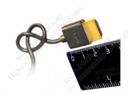 Фото7 HDMIC-MM-0.. Компактный эластичный кабель HDMI с Fast Ethernet, серия Compact, штекер (тип A) > штек