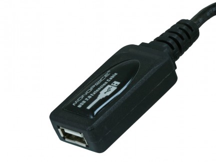 Фото2 MNP-AUSB-AM-AF-.. Активный кабель USB 2.0 (480Mbps) тип A штекер > тип А гнездо