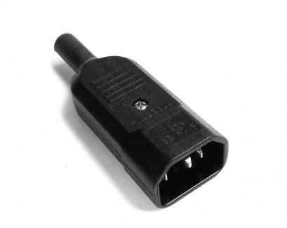 Фото3 ACP-301 - Штекер кабельный приборный 220B, 3 контакта, IEC 60320 С14