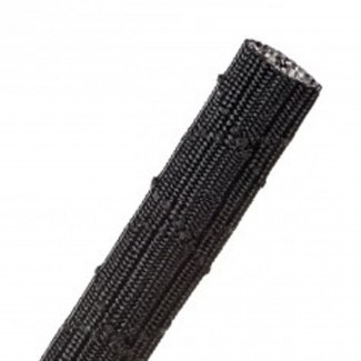 Фото1 BBN.. Ударопрочная защитная кабельная оплётка, диам. 10 мм, цвет - чёрный, Techflex (США)