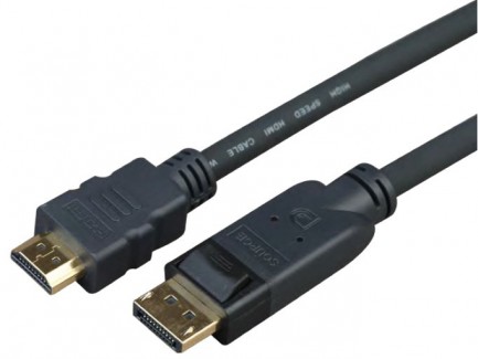 Фото1 CABDPHDMI.. Цифровой переходной кабель DisplayPort-HDMI, штекер > штекер