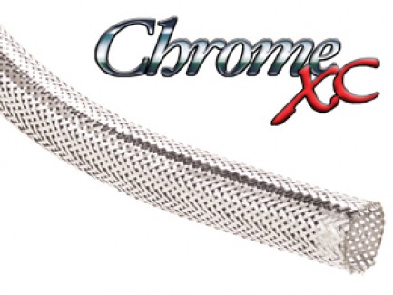 Фото1 CXN.. Эластичная кабельная оплётка имитация хромированной/золотой трубки Chrome XC