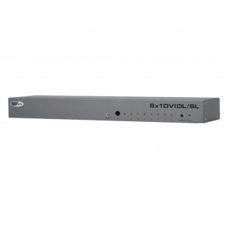 Фото1 EXT-DVI-841DL - Видео коммутатор сигналов DVI (Single Link/Dual Link) 8х1 с ИК пультом управления, п