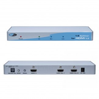 Фото1 EXT-HDMI1.3-142D - Распределитель сигналов HDMI 1:2, 1 вход > 2 выхода + доп. аудио выход TosLink