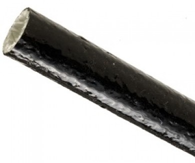 Фото7 FIN... Химикато-термозащитная кабельная оплетка (стекловолокно покрытое силиконом, 260 гр. С)