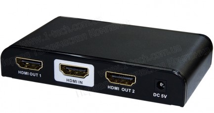 Фото1 LKV312PRO - HDMI сплиттер 1:2, 4k*2K с функцией усиления сигнала, вер. 1.4