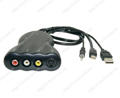Фото1 LKV386 - Преобразователь видеосигналов Mini DisplayPort в Композитное видео и S-Video сигналы + стер