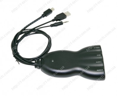 Фото2 LKV386 - Преобразователь видеосигналов Mini DisplayPort в Композитное видео и S-Video сигналы + стер