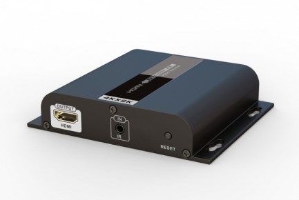 Фото1 LKV683 - Удлинитель HDMI (v 1.4) 4Kx2K 30Hz по одной витой паре Cat 5e/6 до 120 м, HD-BitT, с переда