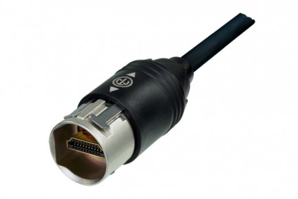 Фото2 NKHDMI-. Кабель HDMI с защищенными разъемами IP65, для мобильного применения, штекер (тип A) > штеке
